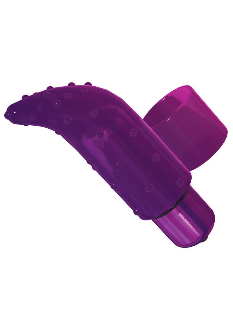 Powerbullet Frisky Finger Multi Speed ​​Resistente al agua Púrpura