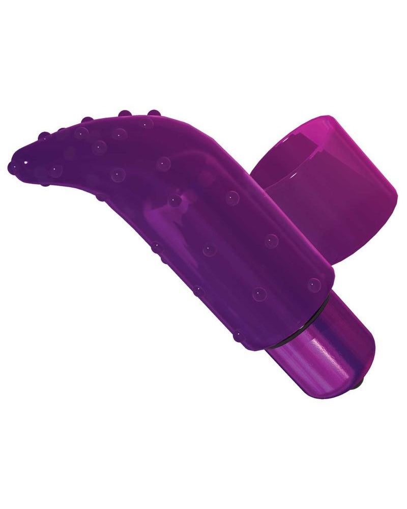 Powerbullet Frisky Finger Multi Speed ​​Resistente al agua Púrpura