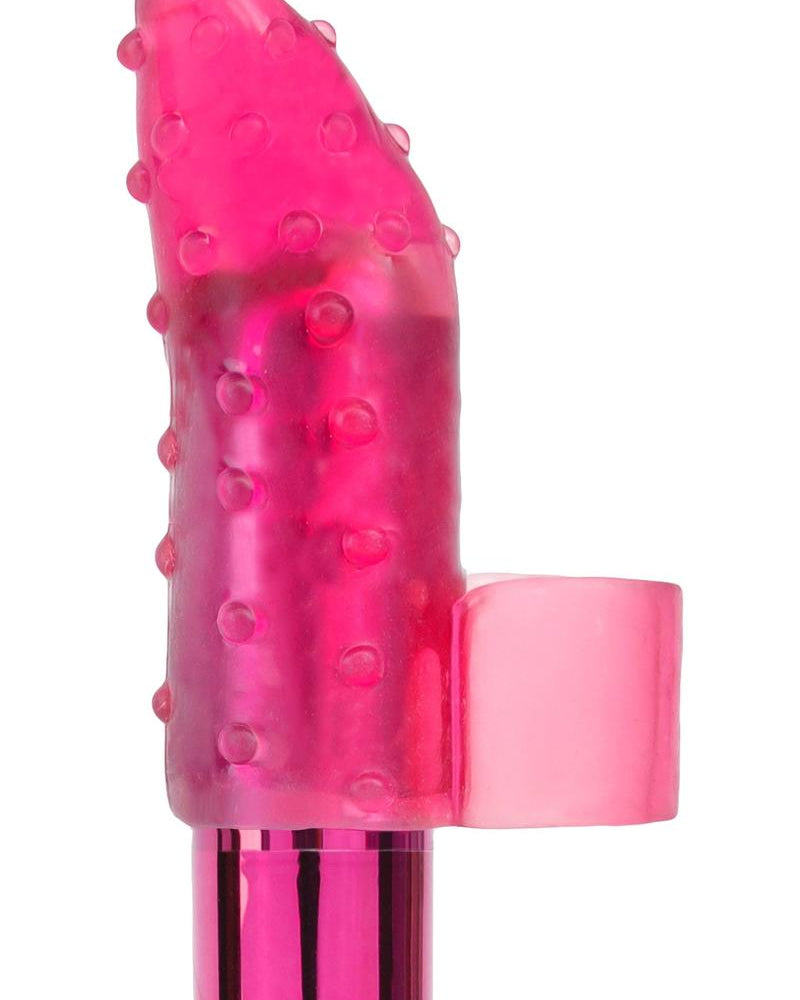 Powerbullet USB recargable Frisky Finger Bullet Multi Speed ​​​​Impermeable Rosa