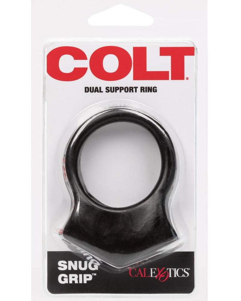 Colt Snug Grip Cockring Scrotum Support Non Vibrating Black