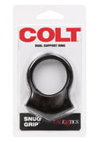 Anillo para el pene Colt Snug Grip con soporte para el escroto, sin vibración, color negro