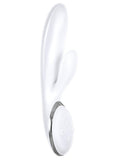 Vibrador multifunción recargable por USB Vibes Of New York Heat Up Pleasure Massager blanco