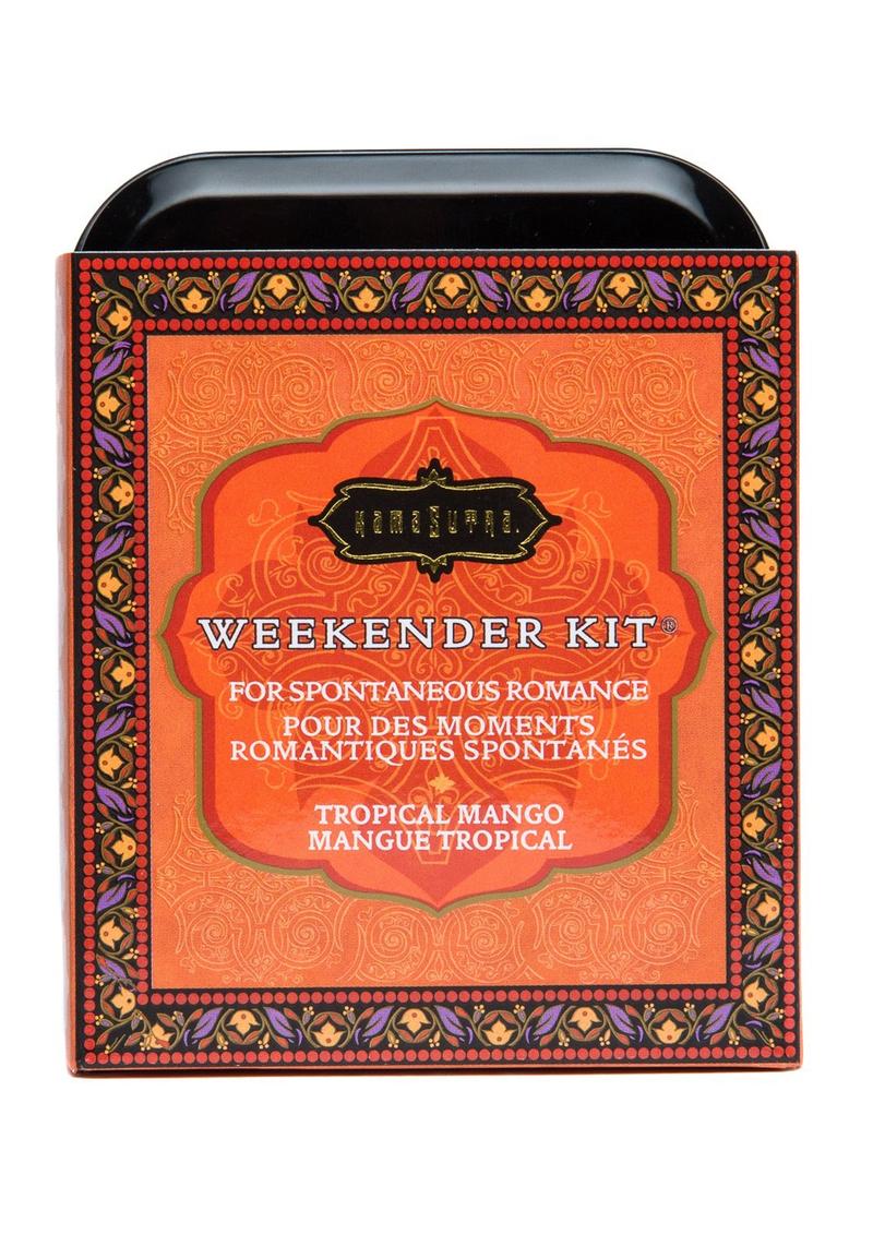 Weekender Kit Couples Romance Bath and Shower Tropical Mango