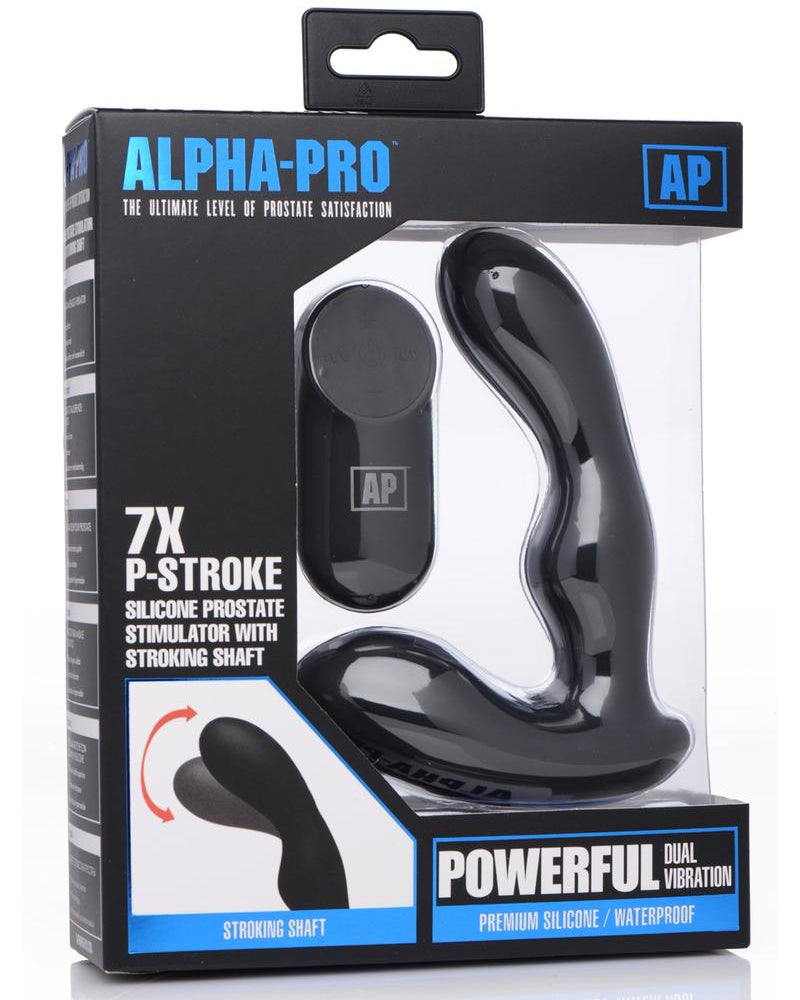 Ap 7x P-stroke Prostate Stim W/ Shaft