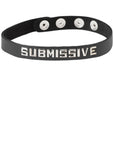 Wordband Collar - Submissive