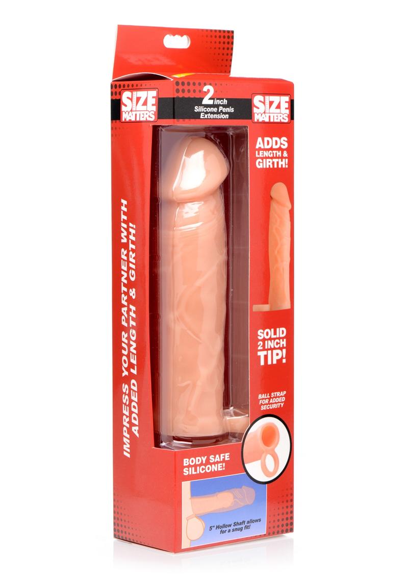 Extensión de pene de silicona Size Matters 2