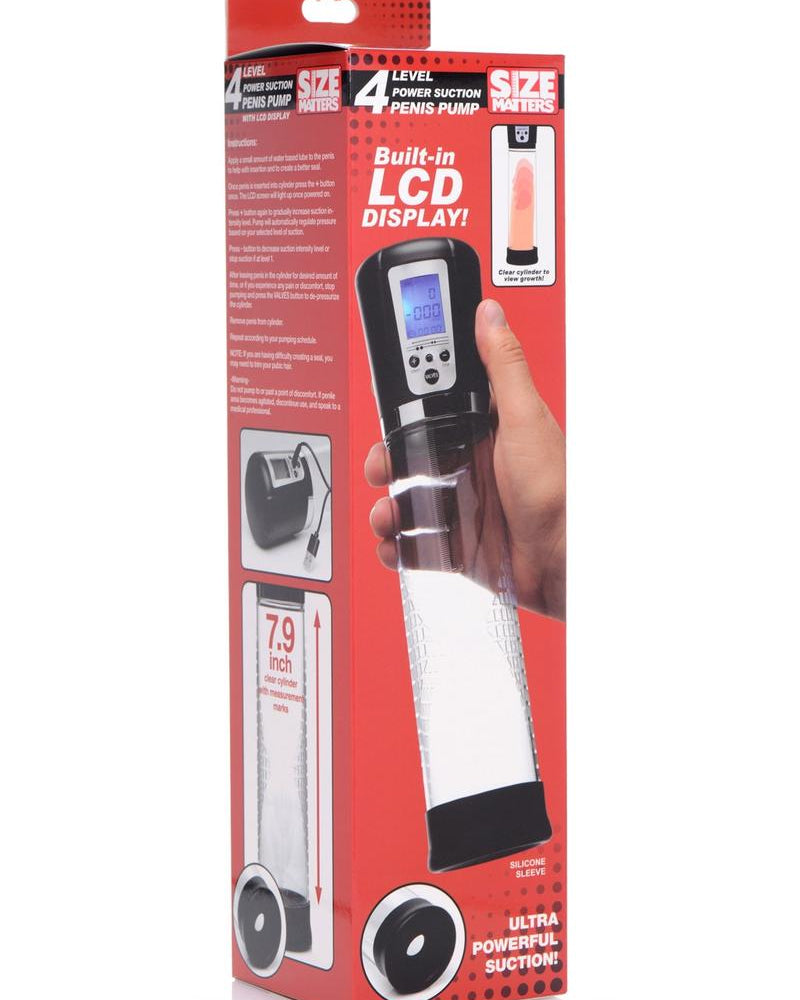 El tamaño importa Bomba de succión de potencia de 4 niveles