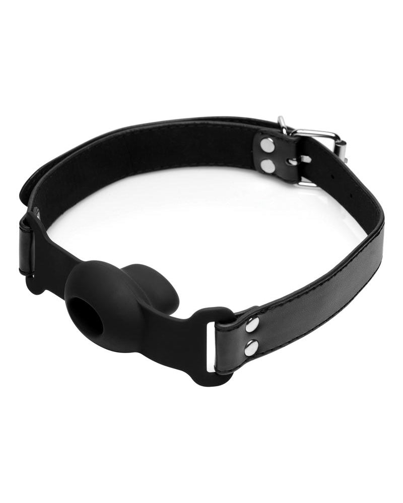 Strict Hollow Silicone Gag