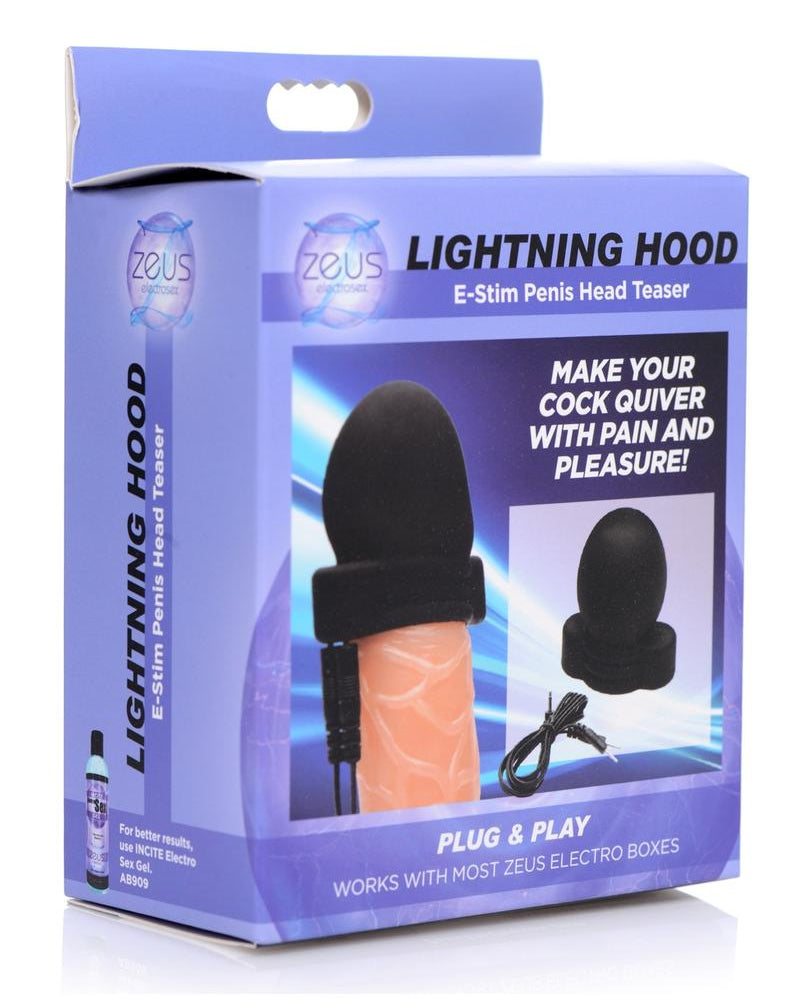 Zeus Lightning Hood Penis Head Tease