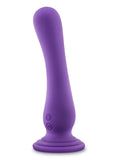 Vibrador multifunción Impressions N4 de silicona recargable por USB morado