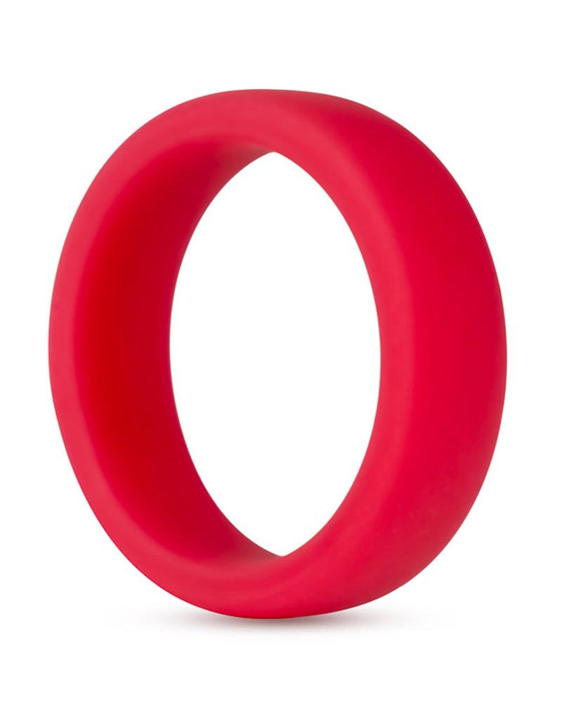 Anillo para el pene de silicona de alto rendimiento para Go Pro, color rojo