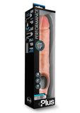 Perform Plus Cock Sheath Penis  Extender 10 inch Silicone Flesh