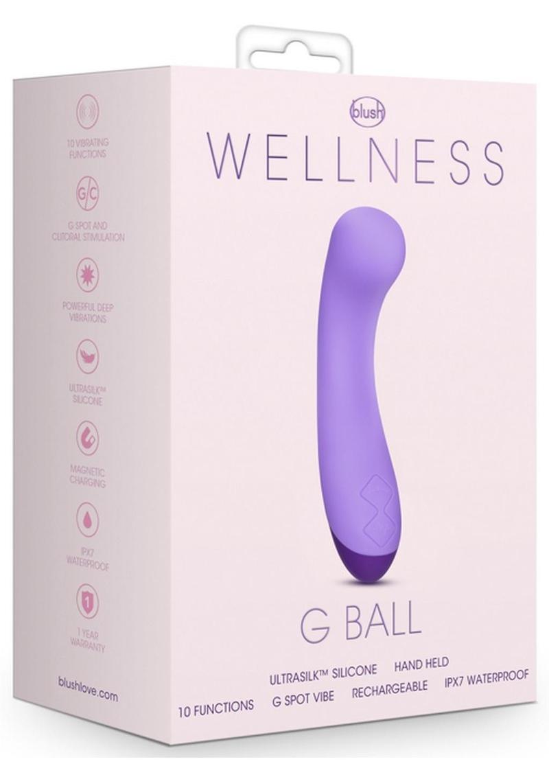 Vibrador Wellness G Ball morado