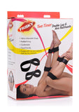 Frisky Two Timer Double Leg and Arm Restraints Adjustable