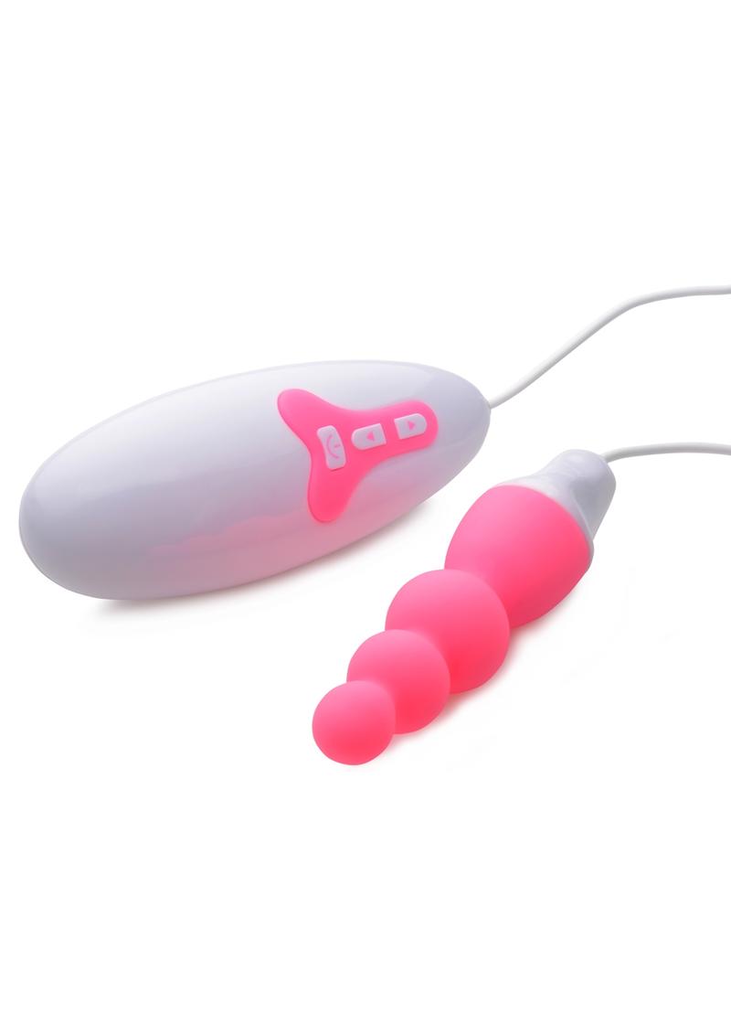 Frisky Bubble Blast Beaded Vibrating Egg Silicone Splash Proof