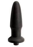 Trinty Vibes Silicone Anal Plug Medium Black