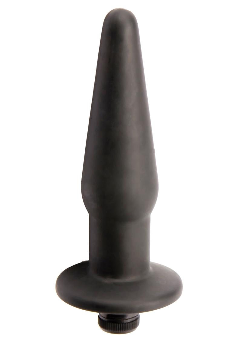 T4m Silicone Anal Plug Small Black