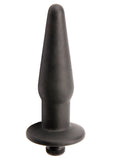 T4m Silicone Anal Plug Small Black