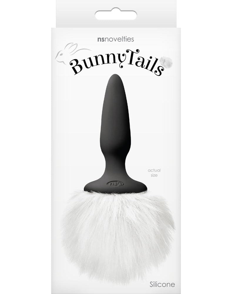 Bunny Tails Mini Anal Plug White