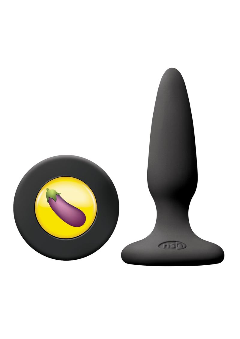 Mojis Dck Butt Plug Med Black