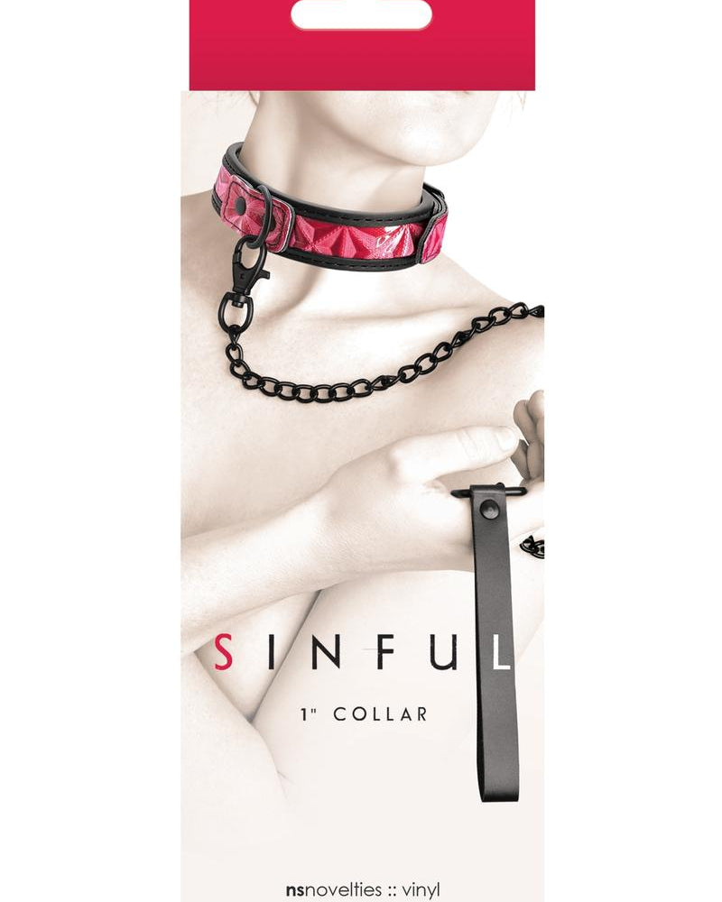 Sinful Collar 1 Pink