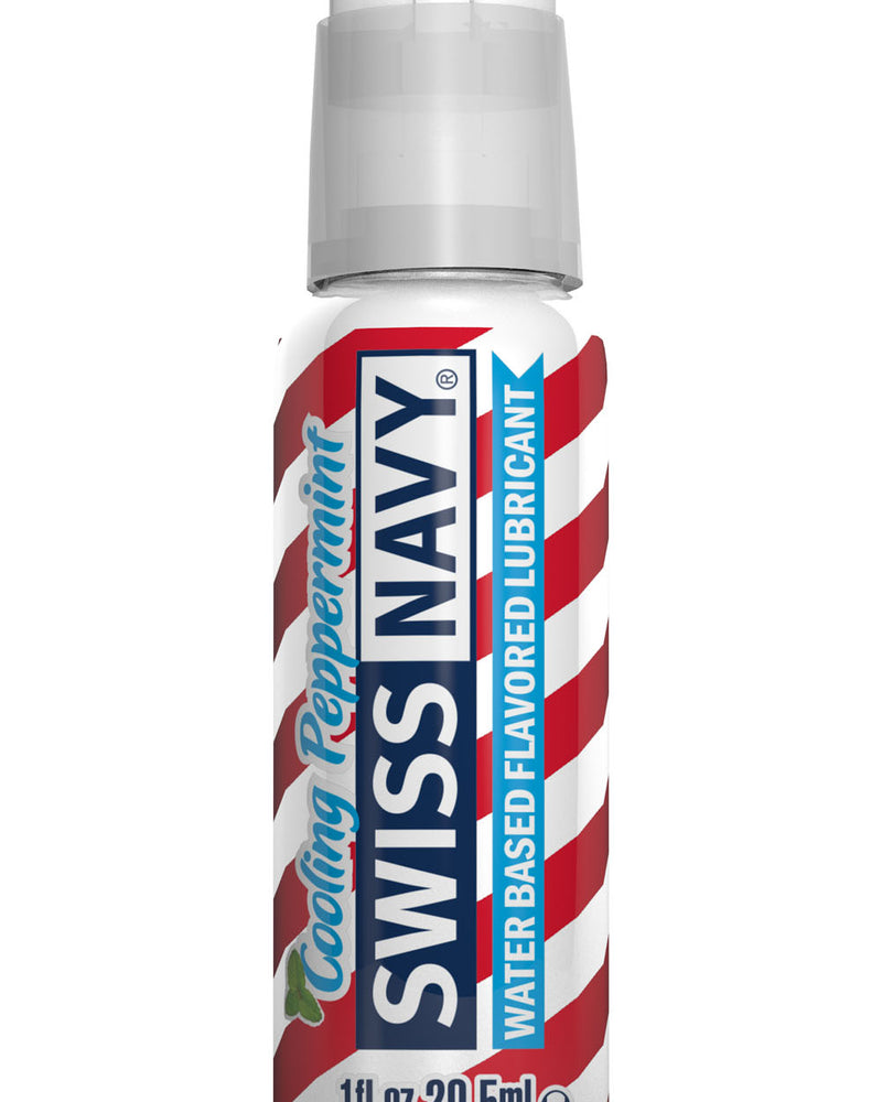 "Swiss Navy Cooling Peppermint Lubricant 1oz 29.5ml MD-SNFCP1"