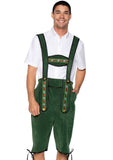 "Men's Beerfest Lederhosen Oktoberfest Costume - X-Large - Green LA-86929GRNXL"