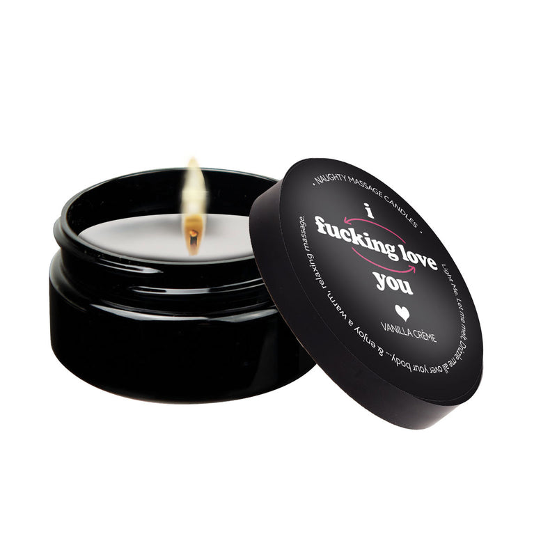 "I F*Cking Love You - Massage Candle - 2 Oz - Vanilla KS14304"