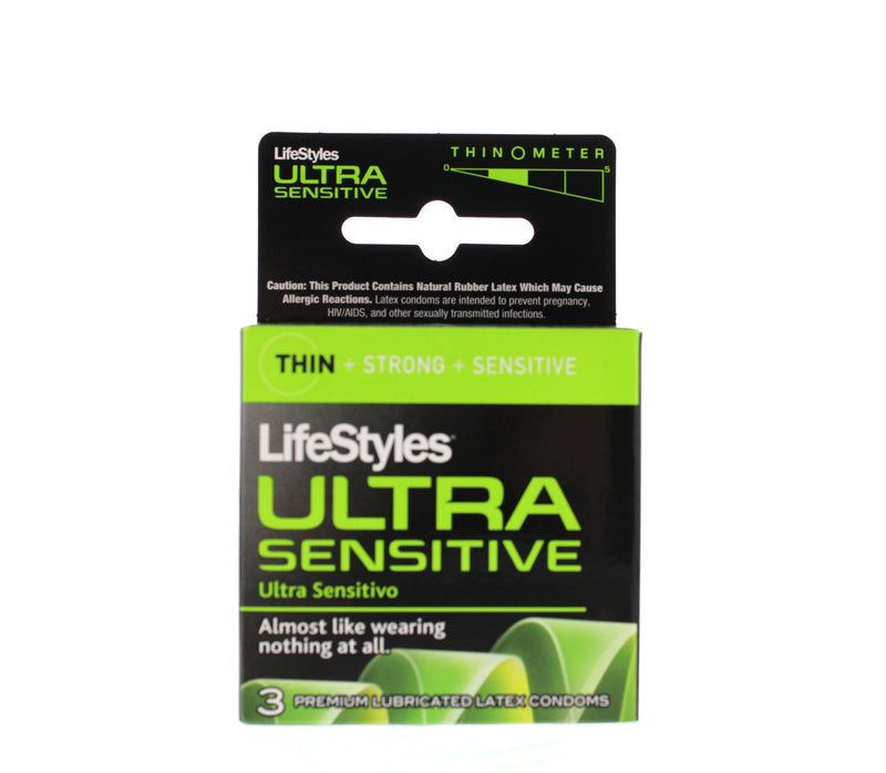 "Lifestyles Ultra Sensitive - 3 Pack LS1703"