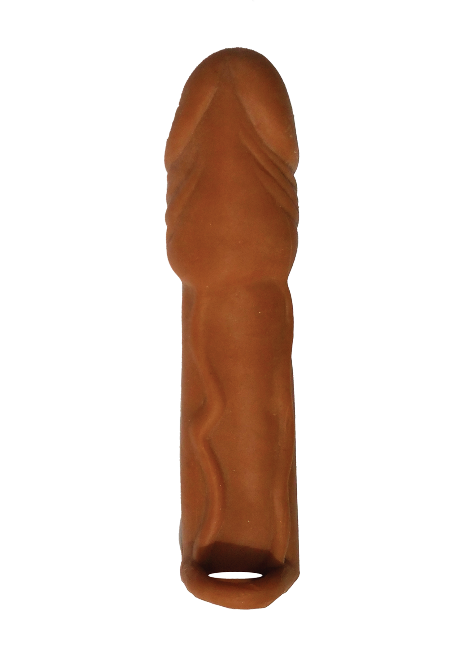 "Skinsations Latin Lover Series Husky Lover 7 Inch Vibrating - Brown HTP3059"