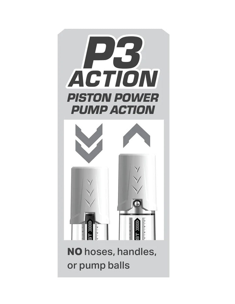 "Pump Work Max Boost - White/clear PD3249-19"