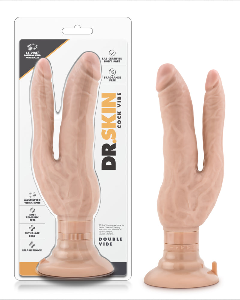 Dr. Skin Cock Vibes Double Vibe - Beige