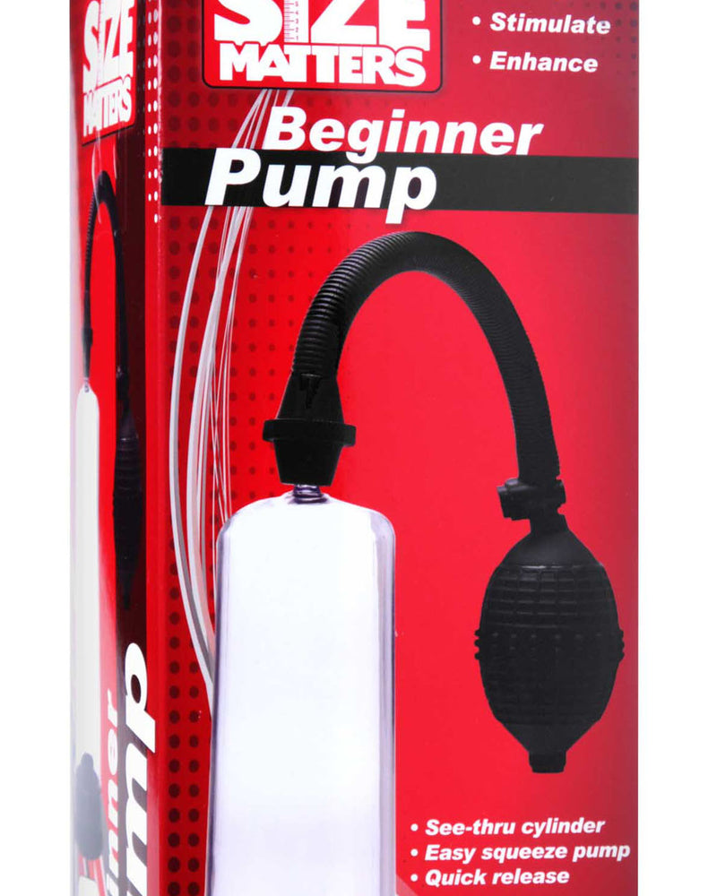 Size Matters Beginner Pump - Packaged