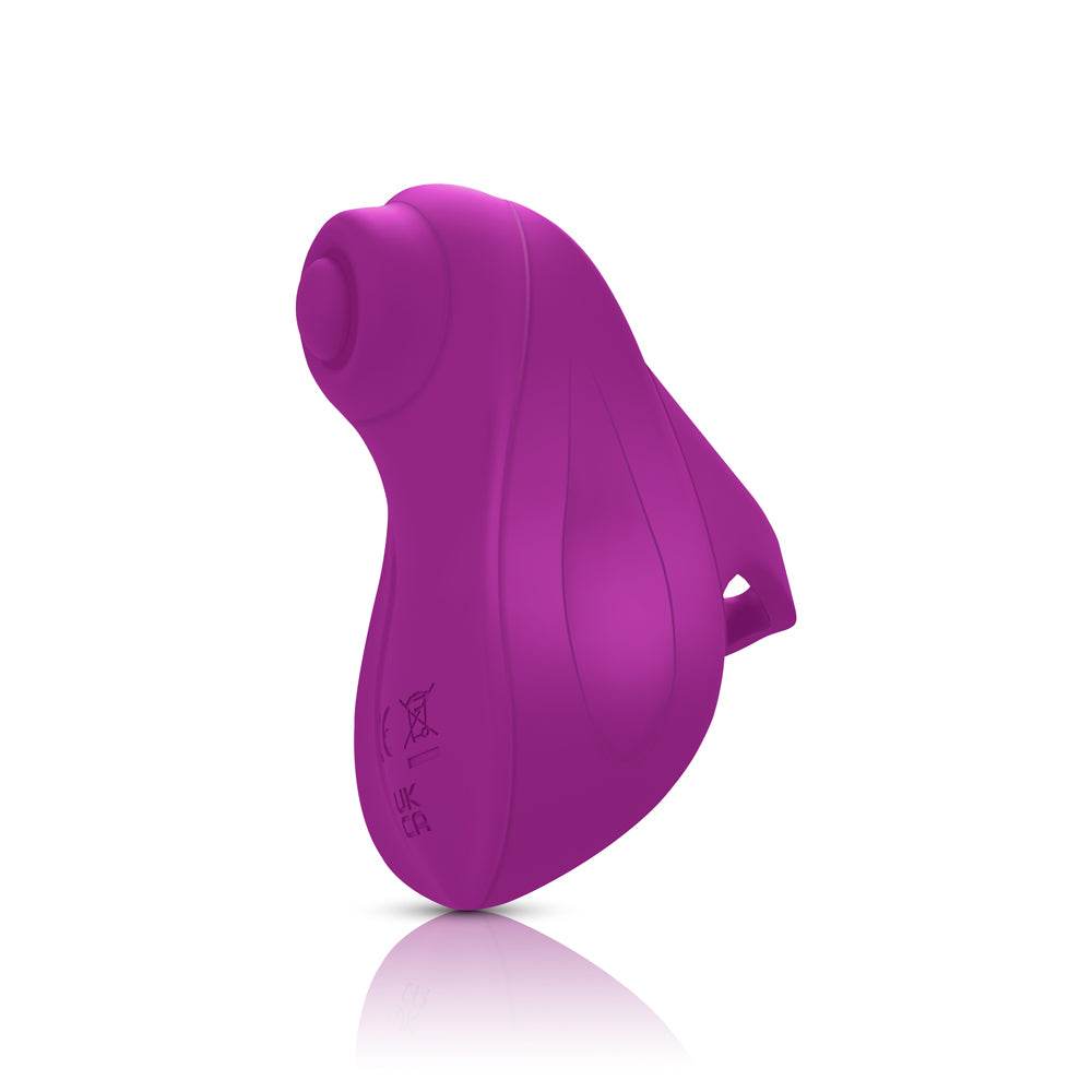(Presale Only) - Carlee - Berry - Powerful Tapping Finger Vibe With Comfort Grip Ring - Tez N Plz