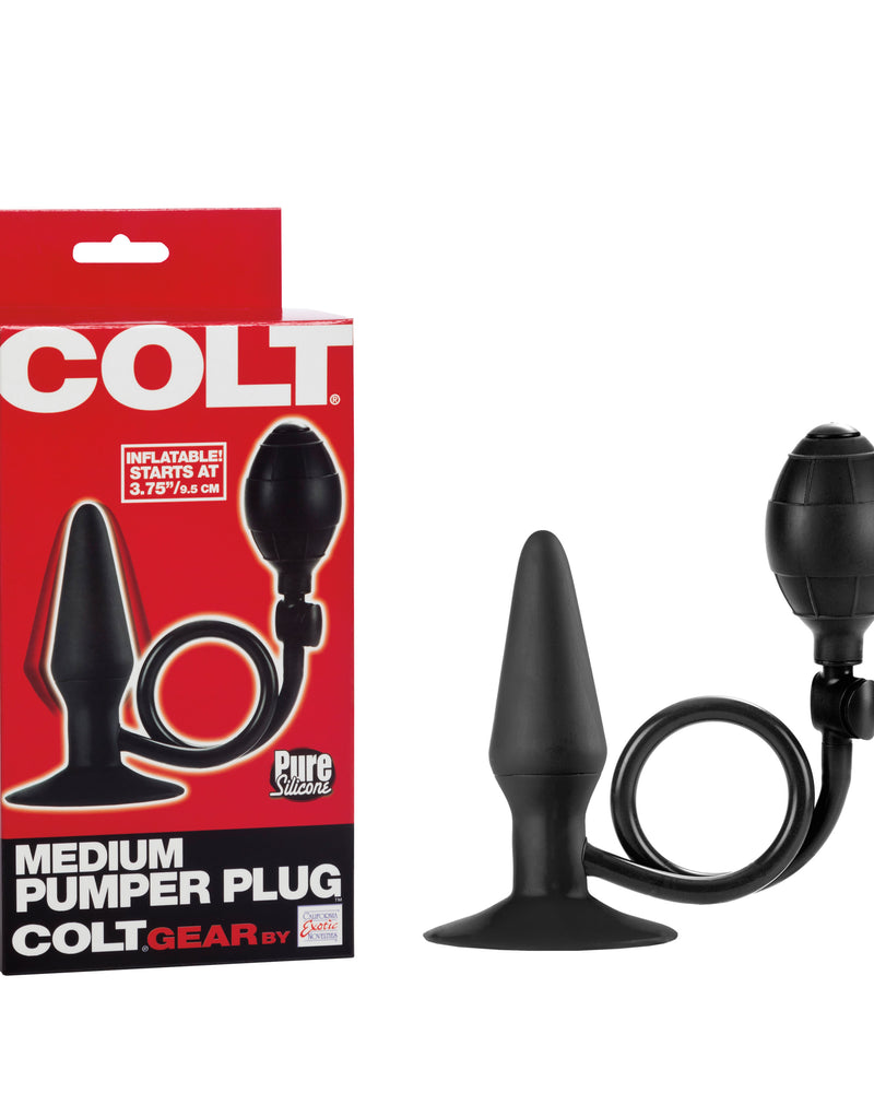 Colt Medium Pumper Plug - Black