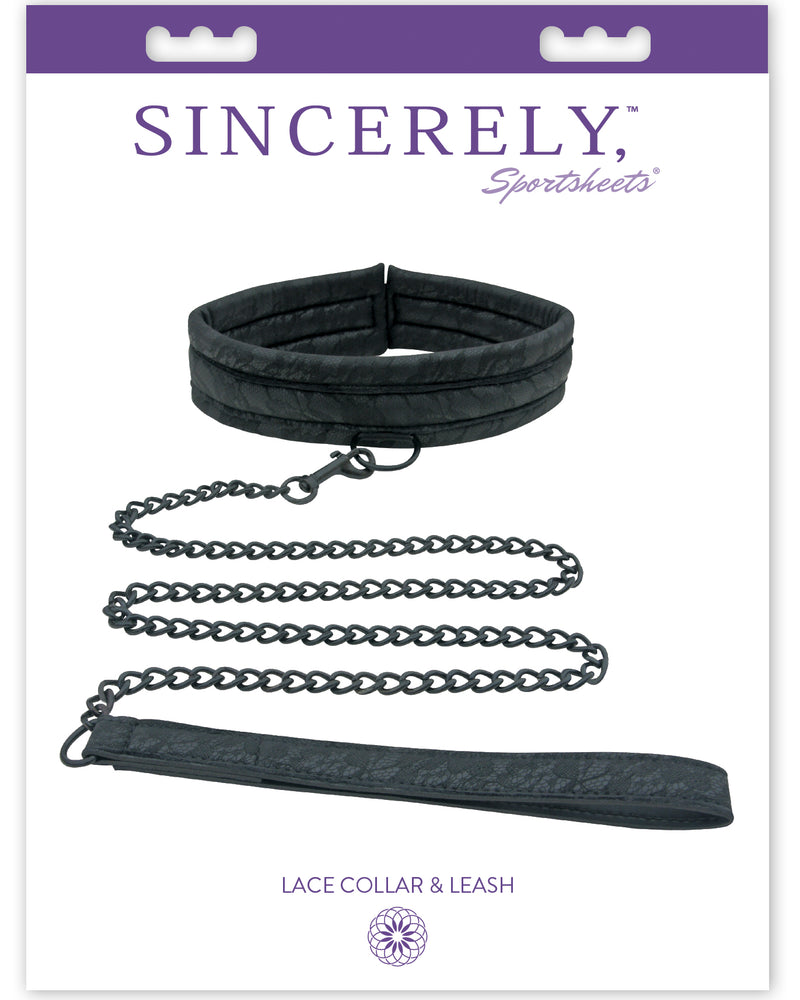 Sincerely Lace Collar & Leash