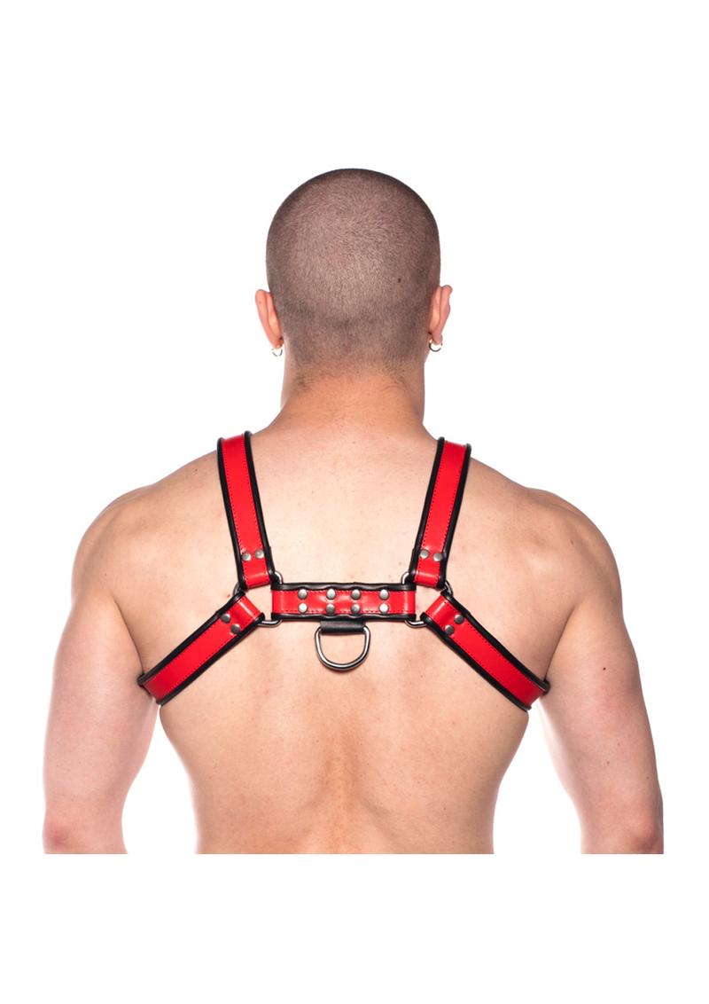 Prowler Red Bull Harness Blk/red Lg