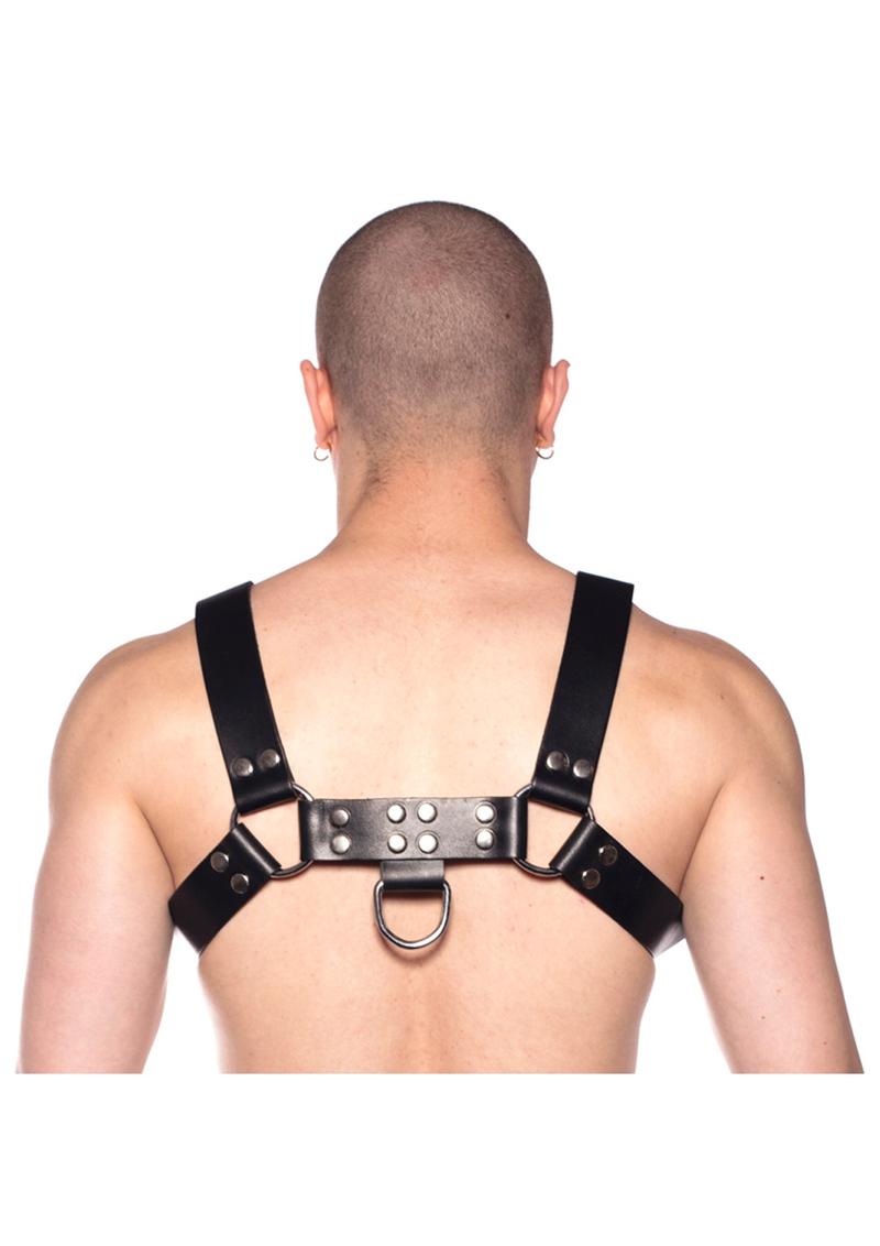 Prowler Red Butch Harness Blk/silv Md