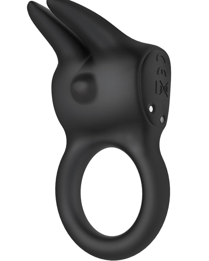Anillo de amor de conejo negro
