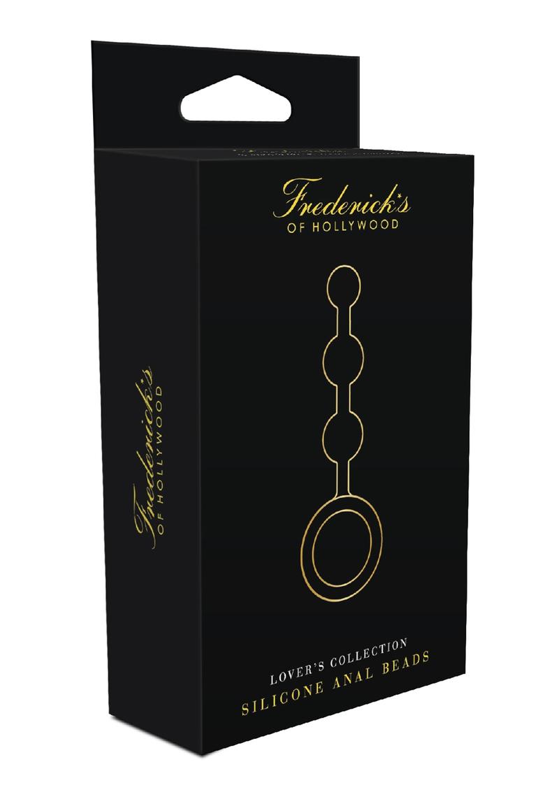 Frederick`s Of Hollywood  Silicone Anal Beads Black