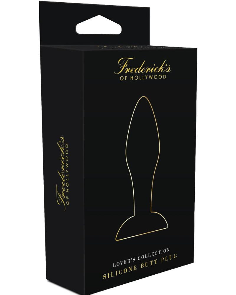 Frederick`s Of Hollywood  Silicone Butt Plug Black