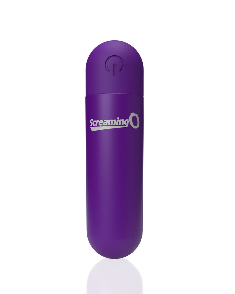 Screaming O Soft Touch Rechargeable Bullet -Purple