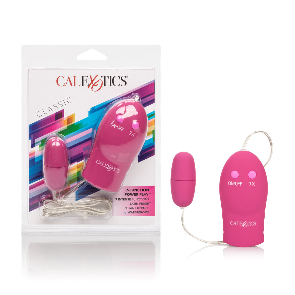 "7-Function Power Play Bullet - Pink SE1144202"