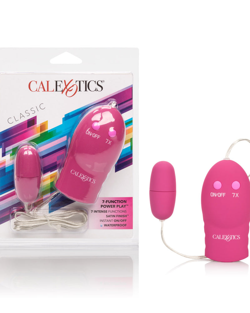 "7-Function Power Play Bullet - Pink SE1144202"