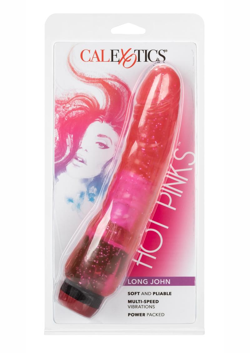 Pene curvo de gelatina Hot Pinks
