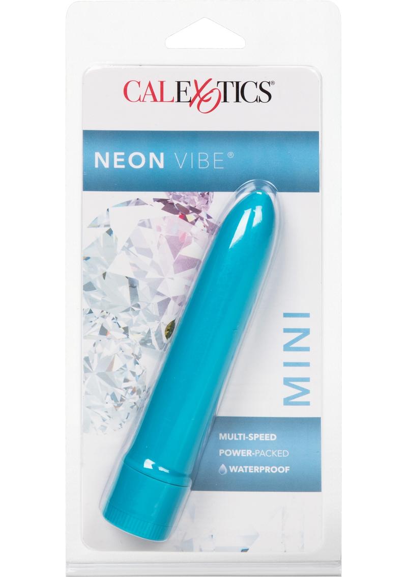 Mini vibrador neón Ms Blue 4 1/2