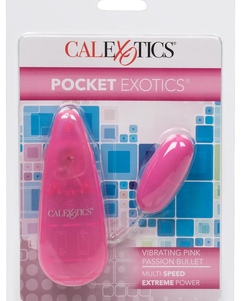 Pocket Exotic Pink Passion Bullet