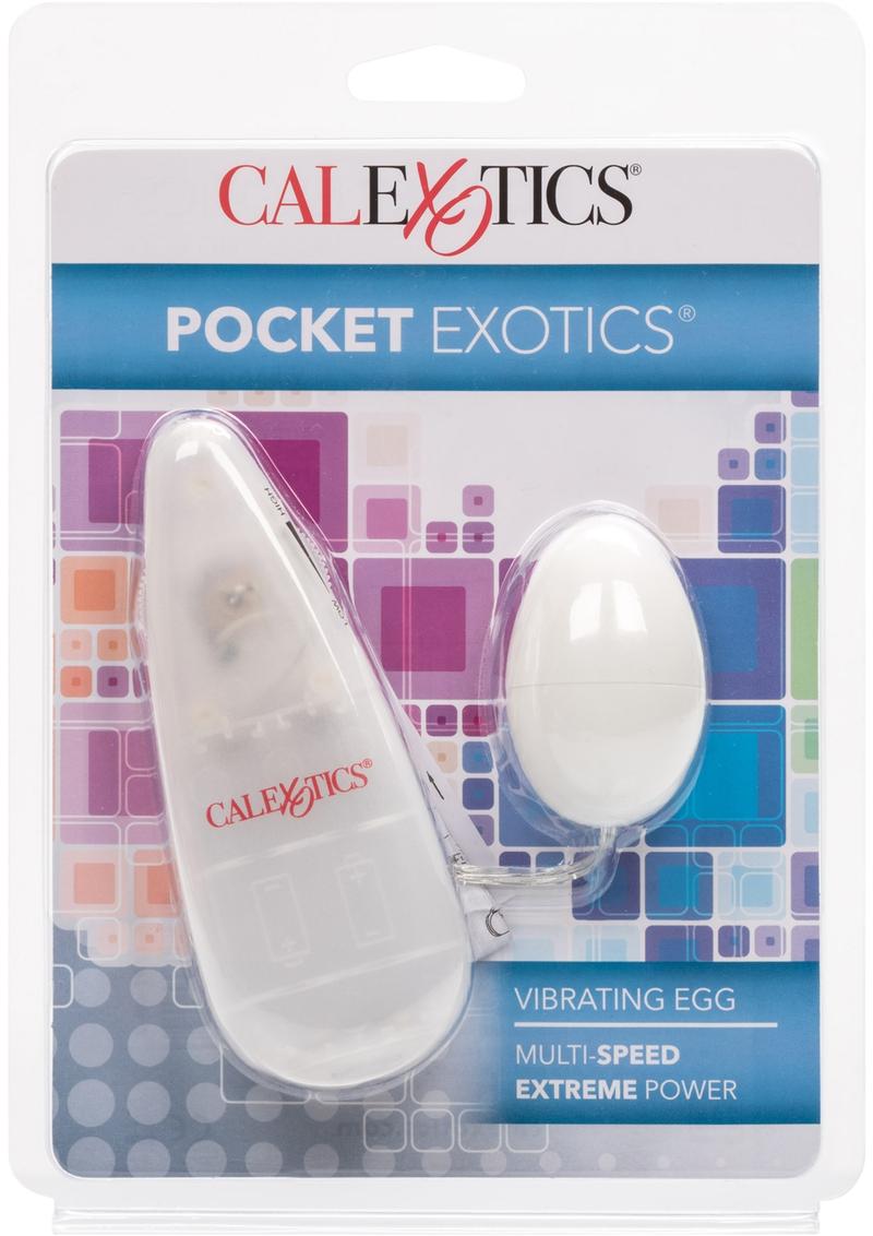 Huevo exótico de bolsillo de marfil