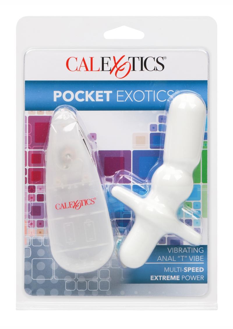 Vibrador anal exótico de bolsillo