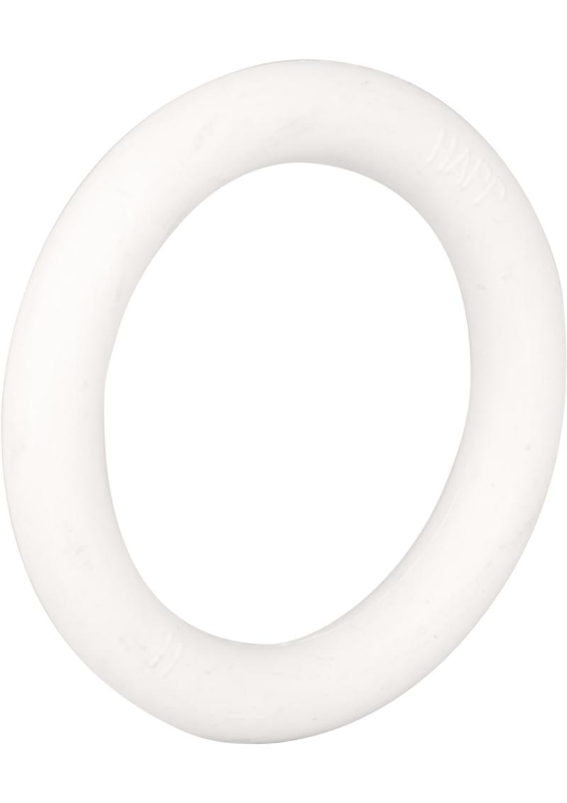 Rubber Cock Ring White Small